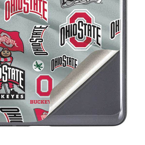 Ohio State University Pattern Google Pixel 7a Skin
